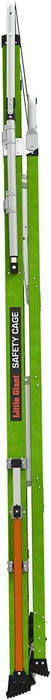Little Giant Ladder Systems Safety Cage 2.0, M6, 6ft Enclosed Platform, Platform Ladder with Adjustable Outriggers, Fiberglass, Type 1AA, 375 lbs Weight Rating, (19706-146)