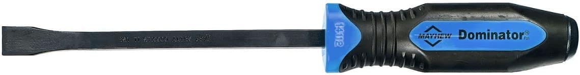 Mayhew Tools 14112BL Dominator Pro Curved Pry Bar, 12", Blue