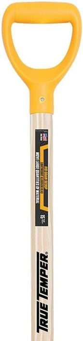 True Temper 1670900 #10 Aluminum Scoop with D-Grip and Hardwood Handle