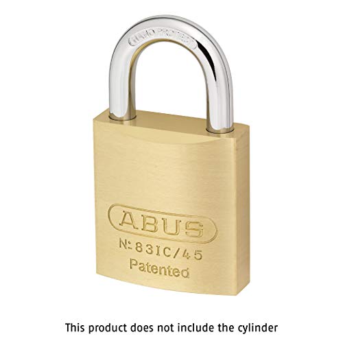 ABUS 83IC/45 Small Format Interchangeable Core Padlock - Core/Cylinder Not Included