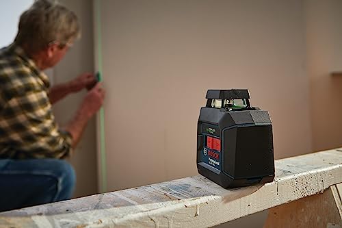 Bosch Green-Beam Self-Leveling 360° Cross-Line Laser