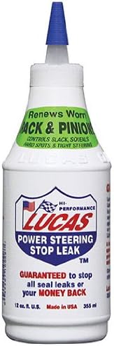 Lucas 10008-6PK Power Steering Stop Leak - 12 oz., (Pack of 6)