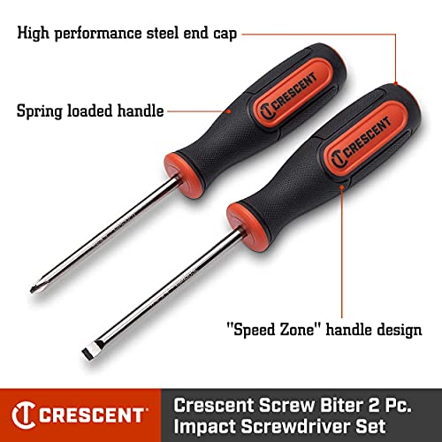 Crescent 2 Pc. Screw Biter Dual Material Extraction Screwdriver Set - CIMSD2SET