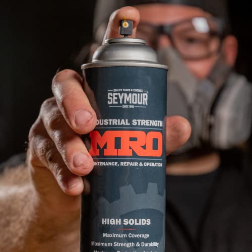 SEYMOUR 620-1423 Industrial MRO High Solids Spray Paint, Safety Red, 16 Ounce (Pack of 1)