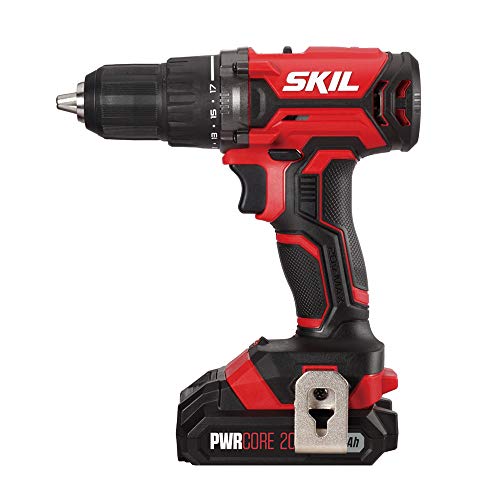 SKIL PWR CORE 20V 2-Tool Combo Kit with Cordless Drill Driver and Impact Driver