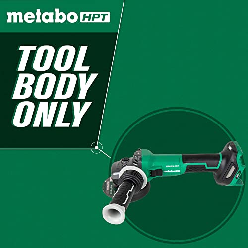 Metabo HPT 36V MultiVolt 4-1/2-Inch Cordless Angle Grinder | (Bare Tool)