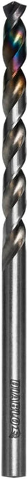 Diablo Metal Demon Drill Bits for Mild, Hardened and Stainless Steels - 3/16-Inch Diameter, 3-Flats Shank, 3.4-Inch Length - DMD316JP1