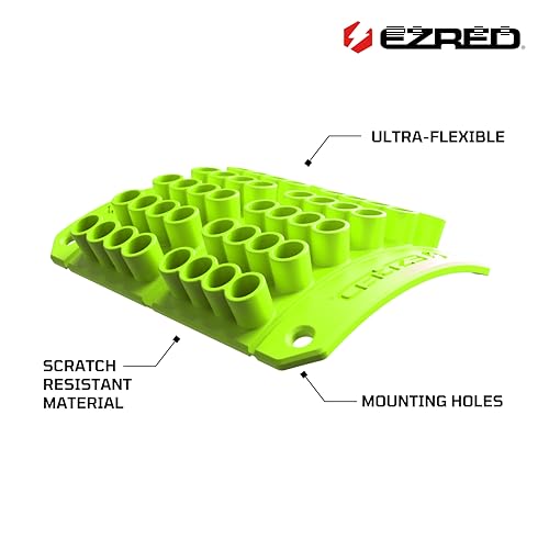 EZRED EZBIT-G Green Flexible Magnetic Bit Holder, Holds 48 Bits