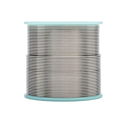 Weller WSW SAC M1 (T0051386570) Lead Free Solder Wire, Dia: 0.2 mm / 0.008 in, Wt: 10 g / 0.353 oz, Alloy Sn96.5Ag3.0Cu0.5, Flux content 3.5%