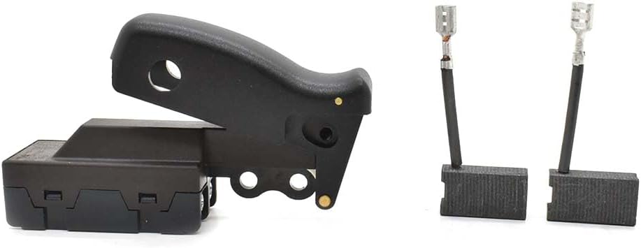 Superior Electric DW708-KIT Switch and Carbon Brush Kit Compatible with DEWALT DW708 Miter Saw Replaces OEM 153609-00, 381028-02 & 381028-08