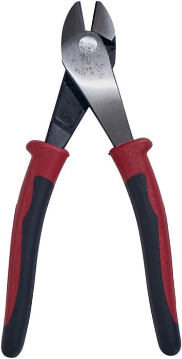 Klein Tools J248-8 Diagonal Cutting Pliers, Journeyman, Angled Head, 8-Inch
