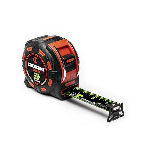 LM1325B-02 1-1/4" x 25' SHOCKFORCE NITE Eye Magnetic Tape Measure