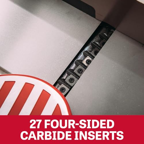 JET 6-Inch Long Bed Jointer, Helical Cutterhead, 1 HP, 115/230V 1Ph (Model JJ-6HHDX)