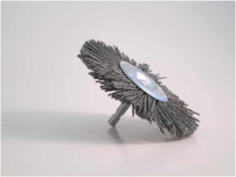 Dico 541-772-4 Nyalox Wheel Brush 4-Inch, Grey, 80 Grit