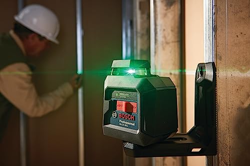 Bosch Green-Beam Self-Leveling 360° Cross-Line Laser