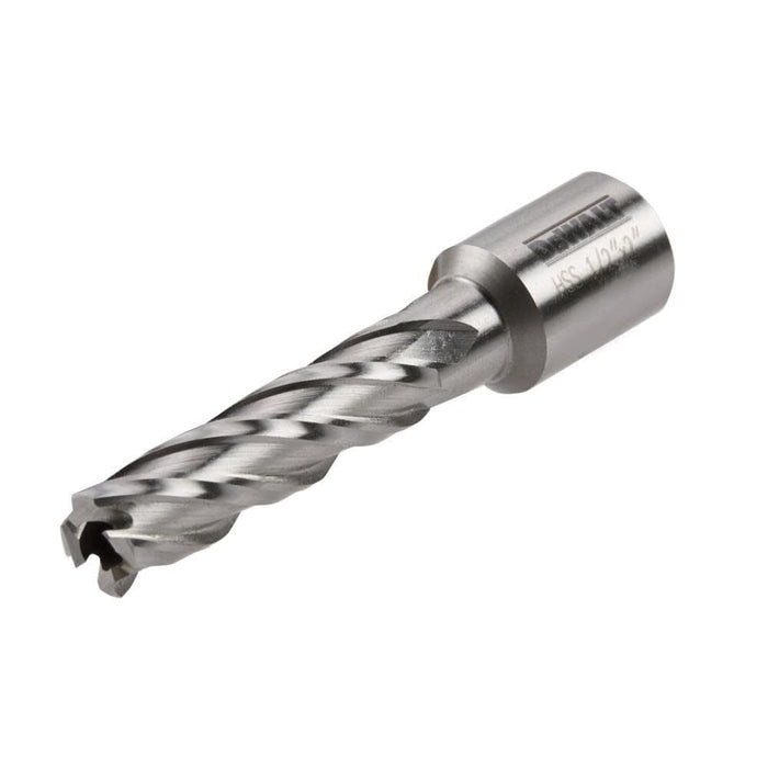 DEWALT DWAC02008 Annular Cutter 1/2in X 2in HSS 3/4in Weldon