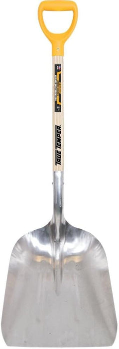 True Temper 1670900 #10 Aluminum Scoop with D-Grip and Hardwood Handle