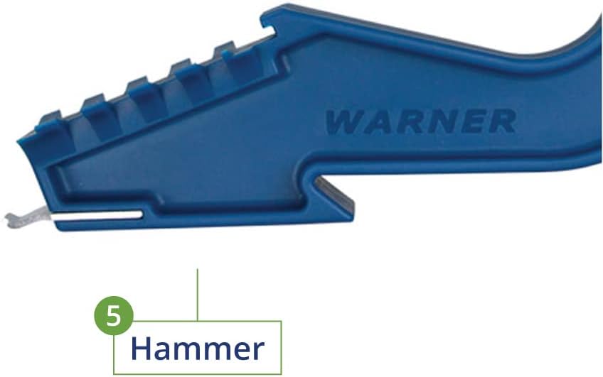 Warner Can-Do Grip 5-in-1 Paint Can Multi Tool Carrier, Opener, Hanger, Magnet and Hammer
