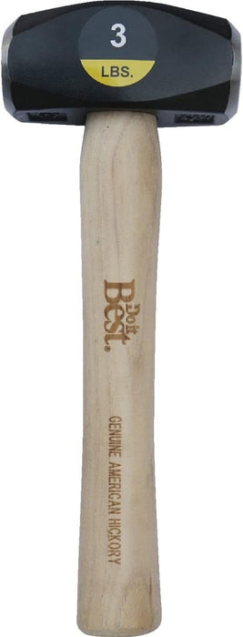 Truper 30948 3-Pound Drilling Hammer, Hickory Handle, 10-Inch