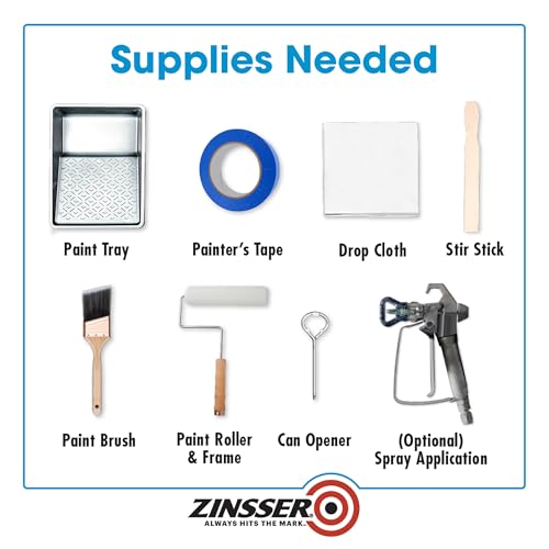 Zinsser 2001-2PK Bulls Eye 1-2-3 Water-Base Primer, Gallon, White, 2 Pack