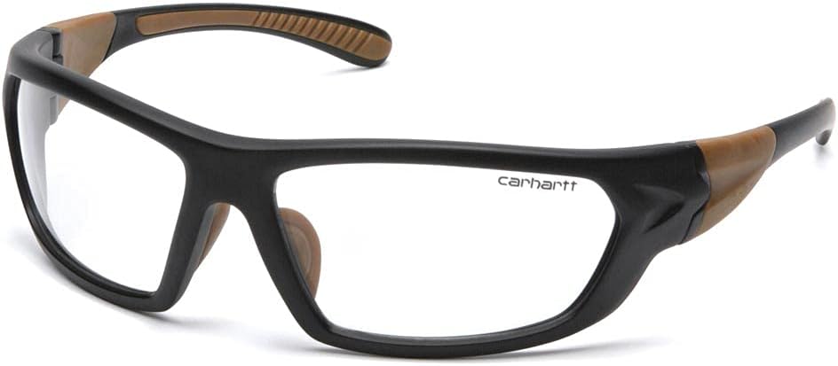 Carhartt Gear CHB291 Carbondale Antique Mirror Polarized Lens - One Size Fits All - Black