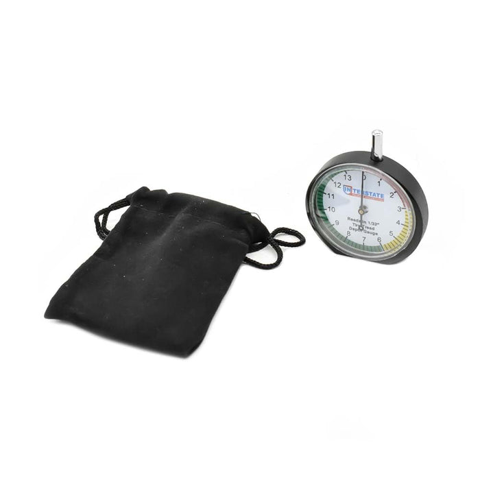 Interstate Pneumatics AMT-TG32 Professional Dial Type Tire Tread Depth Gauge