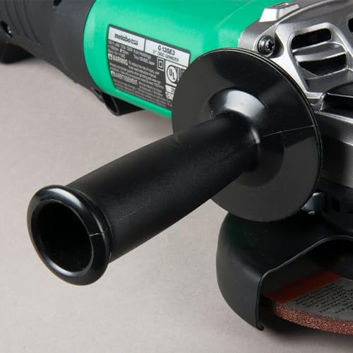Metabo HPT Angle Grinder | 5-Inch Wheel | 10.5 Amp | 11,500 RPM | Paddle Switch | G13SE3