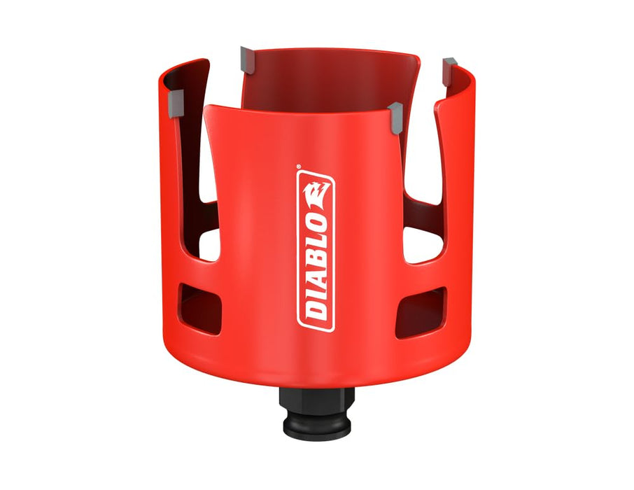 Diablo DHS3000CTR Demo Demon Carbide Teeth Rough, In Hole Saw, Compatible with SnapLock Plus Mandrel System, 3" Diameter, 2-3/8" Length