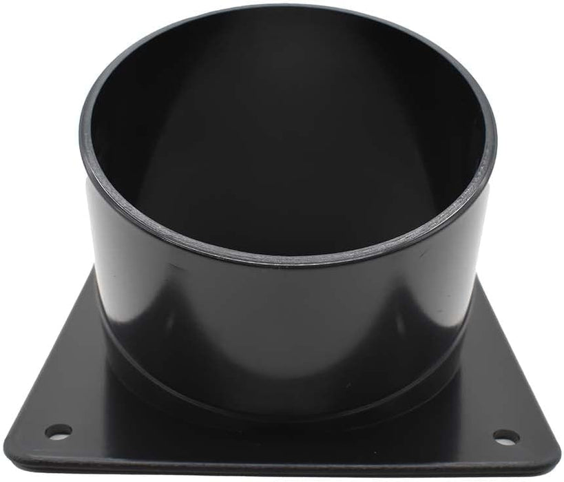 Big Horn 11428 4-Inch Dust Port with 4 Mounting Holes