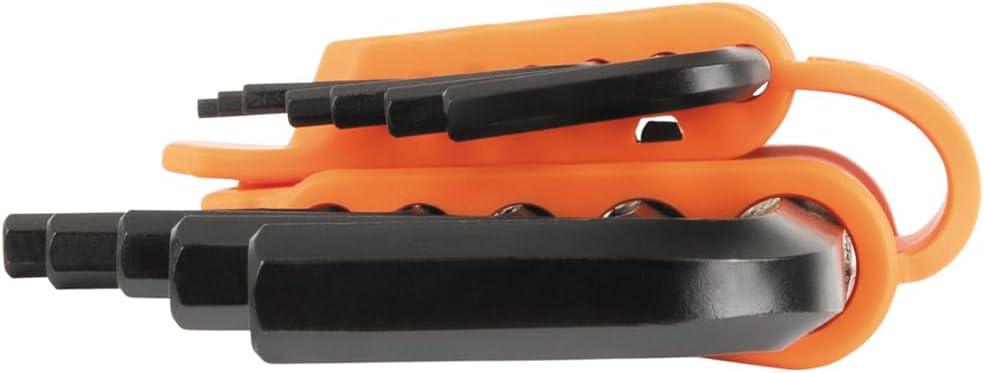 Klein Tools LS12 L-Style Long Hex Key Set, SAE, 12-Piece