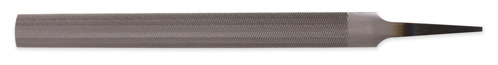 Nicholson 21857LN Carded Hand File, American Pattern, Double Cut, Half-Round, Coarse, 8" Length