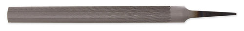 Nicholson 21857LN Carded Hand File, American Pattern, Double Cut, Half-Round, Coarse, 8" Length
