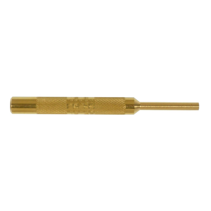 Mayhew 25702 Pin Punch 3/32" x 7/8" x 4" SAE, Brass