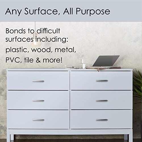 Krylon Fusion All-In-One Adhesive Spray Paint for Indoor/Outdoor Use, 12 oz, Glacier Gray