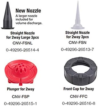 Tajima CNV-FSP600 Convoy Super Sausage 2-Way Caulking Gun, Single Pack