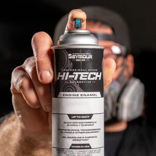 Seymour EN-67 Hi-Tech Engine Spray Paint, GM Blue