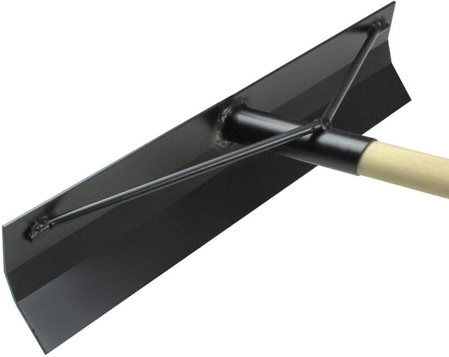 Kraft CC904A 19-1/2"x4 Lightweight Alum. Concrete Spreader w/o Hook w/ 54 Handle - Assembled