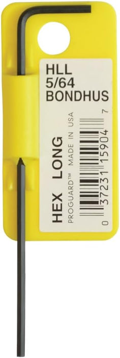Bondhus 15906 7/64" Hex Tip Key L-Wrench with ProGuard Finish, Tagged and Barcoded