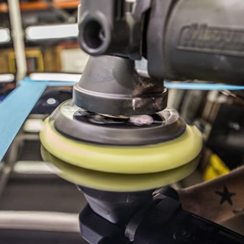 Meguiar’s 5” Soft Buff DA Foam Polishing Disc DFP5 - Hook and Loop Pad for Use with a 5” DA Backing Plate, Dual Action Polisher, and Light Cleaner or Polish to Enhance Shine