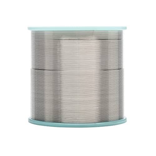 Weller WSW SAC M1 (T0051386499) Lead Free Solder Wire, Dia: 0.5 mm / 0.020 in, Wt: 500 g / 17.637 oz, Alloy Sn96.5Ag3.0Cu0.5, Flux content 3.5%