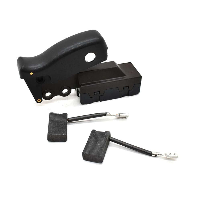 Superior Electric DW708-KIT Switch and Carbon Brush Kit Compatible with DEWALT DW708 Miter Saw Replaces OEM 153609-00, 381028-02 & 381028-08