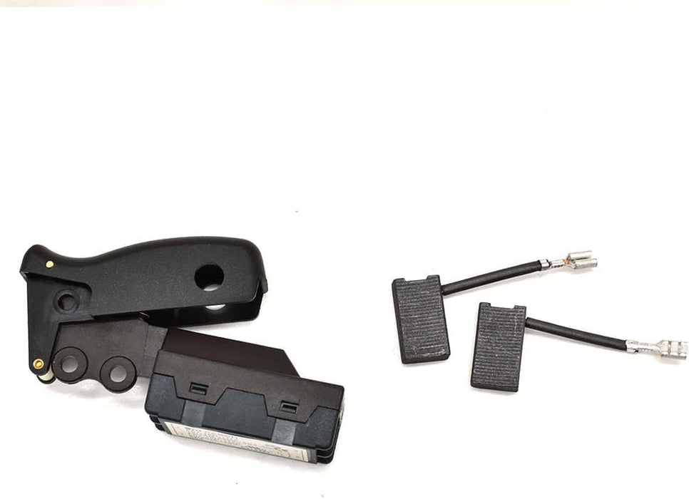 Superior Electric DW708-KIT Switch and Carbon Brush Kit Compatible with DEWALT DW708 Miter Saw Replaces OEM 153609-00, 381028-02 & 381028-08
