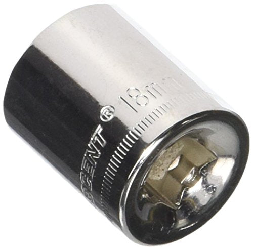 Crescent 3/8" Drive 12 Point Standard Metric Socket 18mm - CDS48N