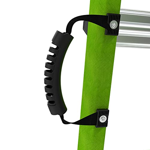 Little Giant Ladder Systems Conquest 2.0 All-Terrain, M22, 22ft, Multi-Position Ladder with Adjustable Outriggers, Fiberglass, Type 1A, 300 lbs Weight Rating, (17102-001)