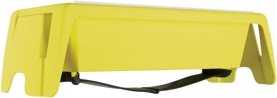 Warner Manufacturing (10827) 10" Grip & Go Lightweight Plastic Drywall Mud Pan, Yellow