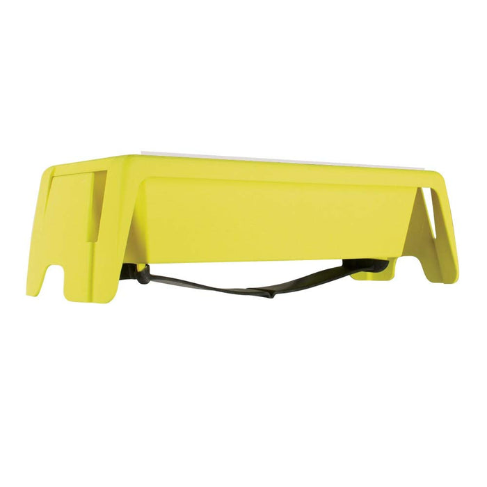 Warner Manufacturing (10827) 10" Grip & Go Lightweight Plastic Drywall Mud Pan, Yellow