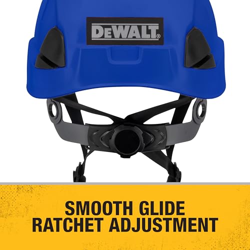 DEWALT DPG22V Blue Type II Class C 4-Point Ratcheting Vented Safety Helmet