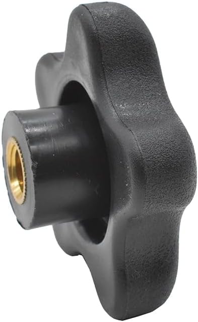 Big Horn 19709B-5PK 5 Star Thru Knob 3/8 x 16 (5/PK)
