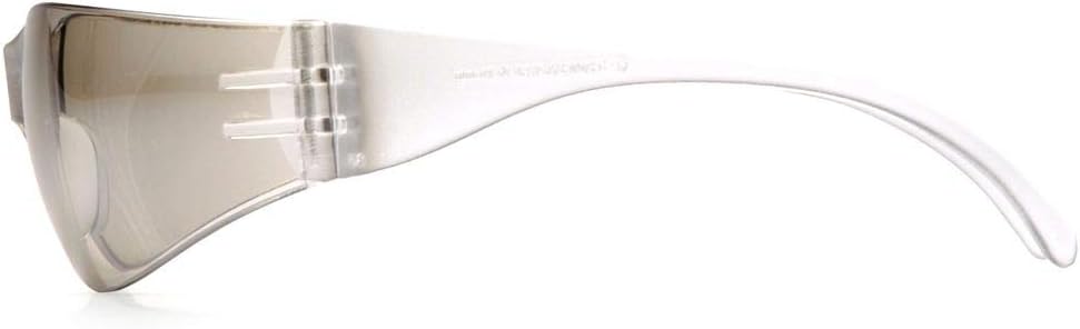 Pyramex Safety Glasses, Clr/I/O Mirror (Pack of 12)