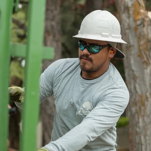 EDGE Kazbek Wrap-Around Safety Glasses, Anti-Scratch, Non-Slip, UV 400, Military Grade, ANSI/ISEA & MCEPS Compliant (Black, Clear Vapor Shield)